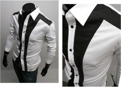 Рубашка Luxury Fashion ST36 ( Белая )